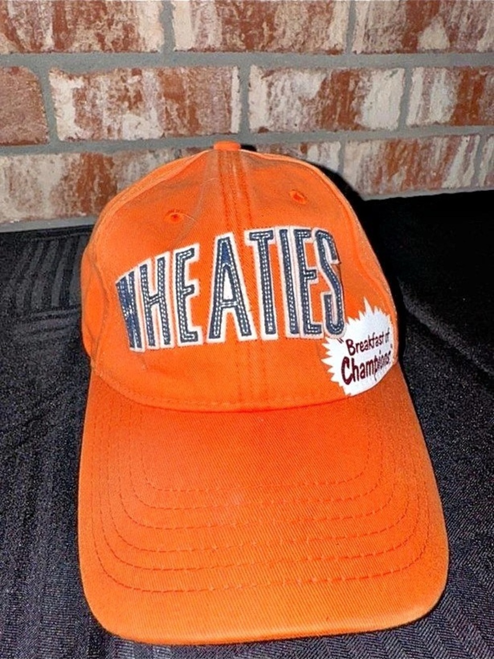 Vintage Wheaties hat "breakfast or champion